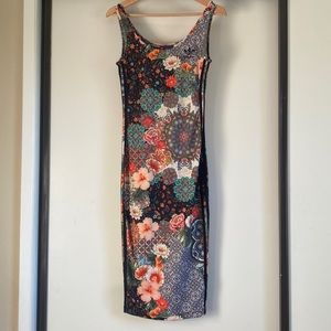 Adidas Floral Body con dress